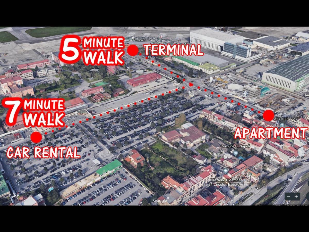 La Casetta Arancione Nell'Aeroporto Di Napoli Διαμέρισμα Εξωτερικό φωτογραφία